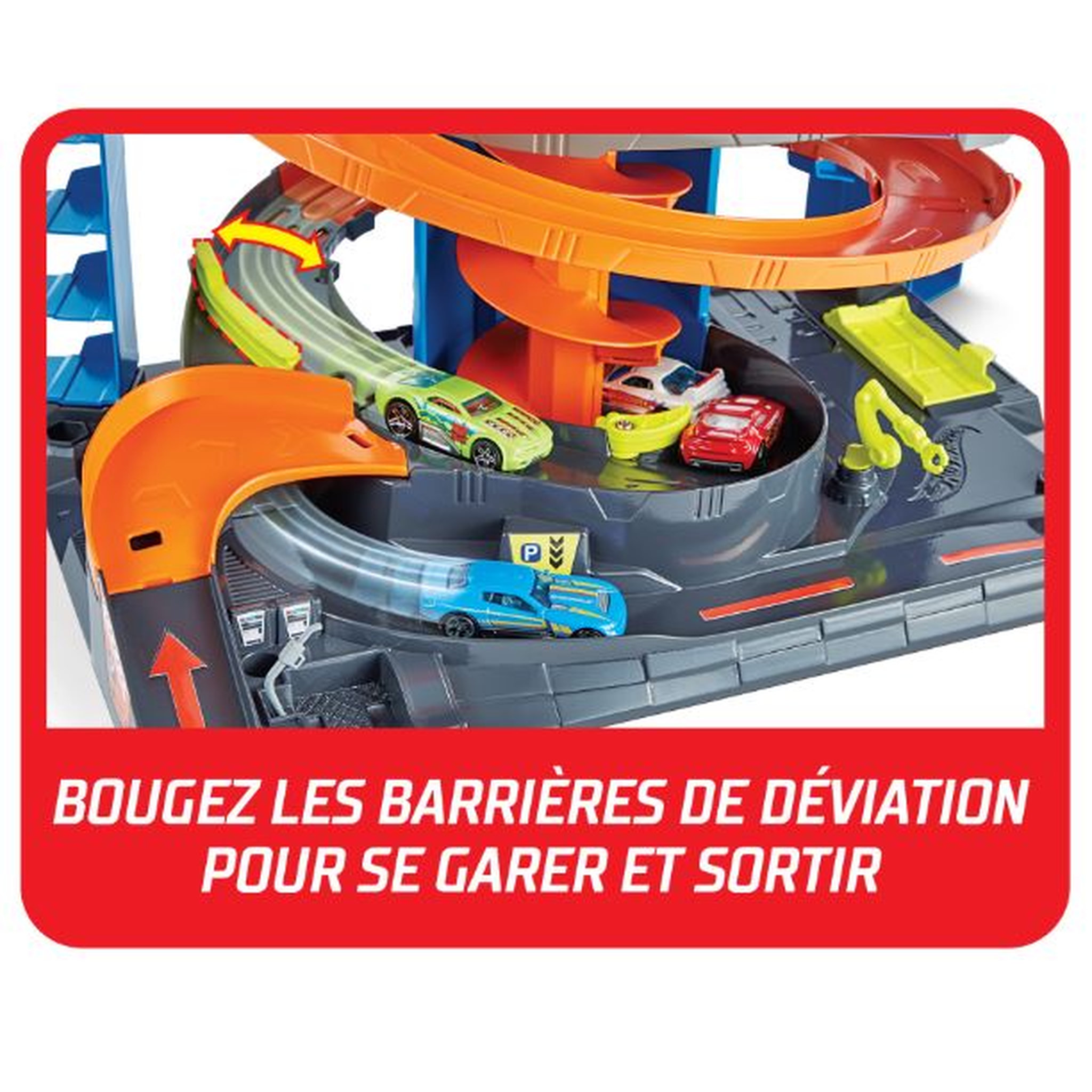 Voir la diapositive 5 : HOT WHEELS Hot Wheels City 50 méga Garage