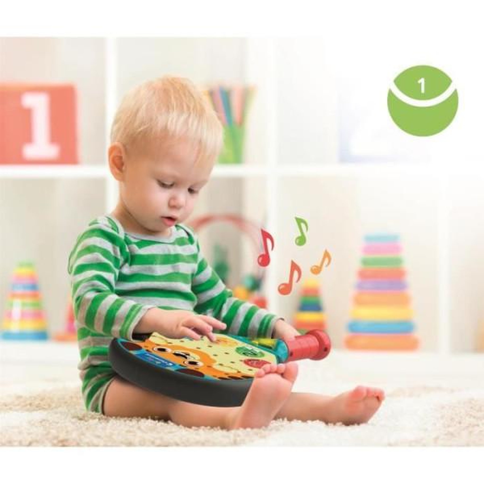 Voir la diapositive 5 : CLEMENTONI CLEMENTONI - Baby Padel interactif