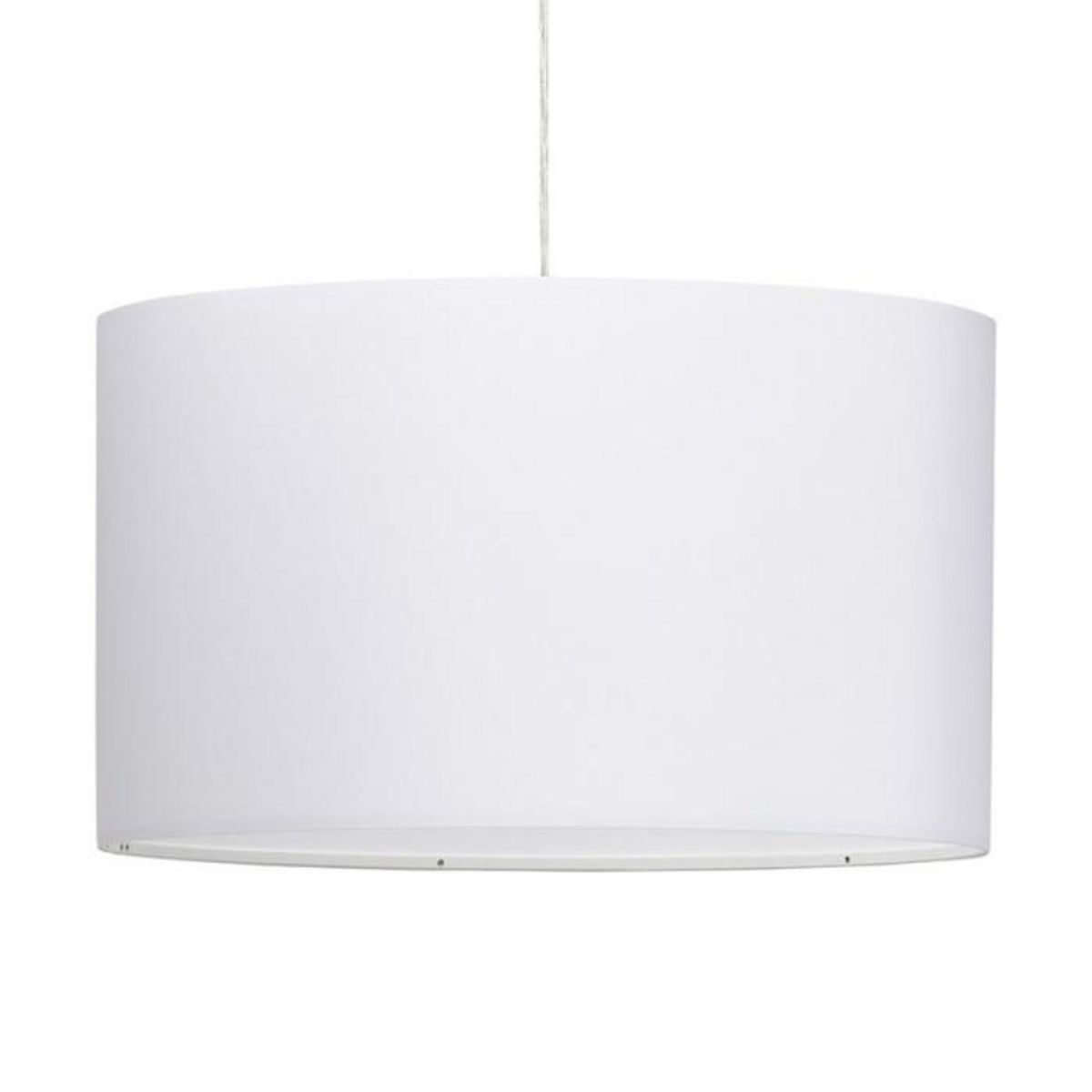 Paris Prix Lampe Suspension avec Abat-Jour  Fidelio  50cm Blanc