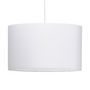 Voir la diapositive 1 : Paris Prix Lampe Suspension avec Abat-Jour  Fidelio  50cm Blanc