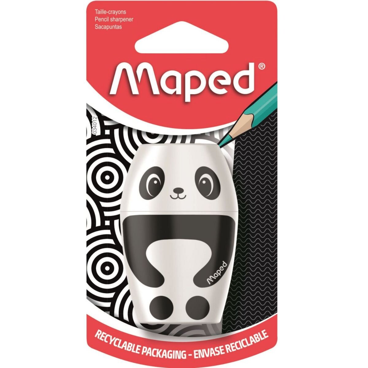 MAPED Taille crayon SHAKKY Panda