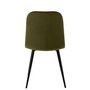 Voir la diapositive 4 : Paris Prix Chaise Design  Claire  87cm Vert