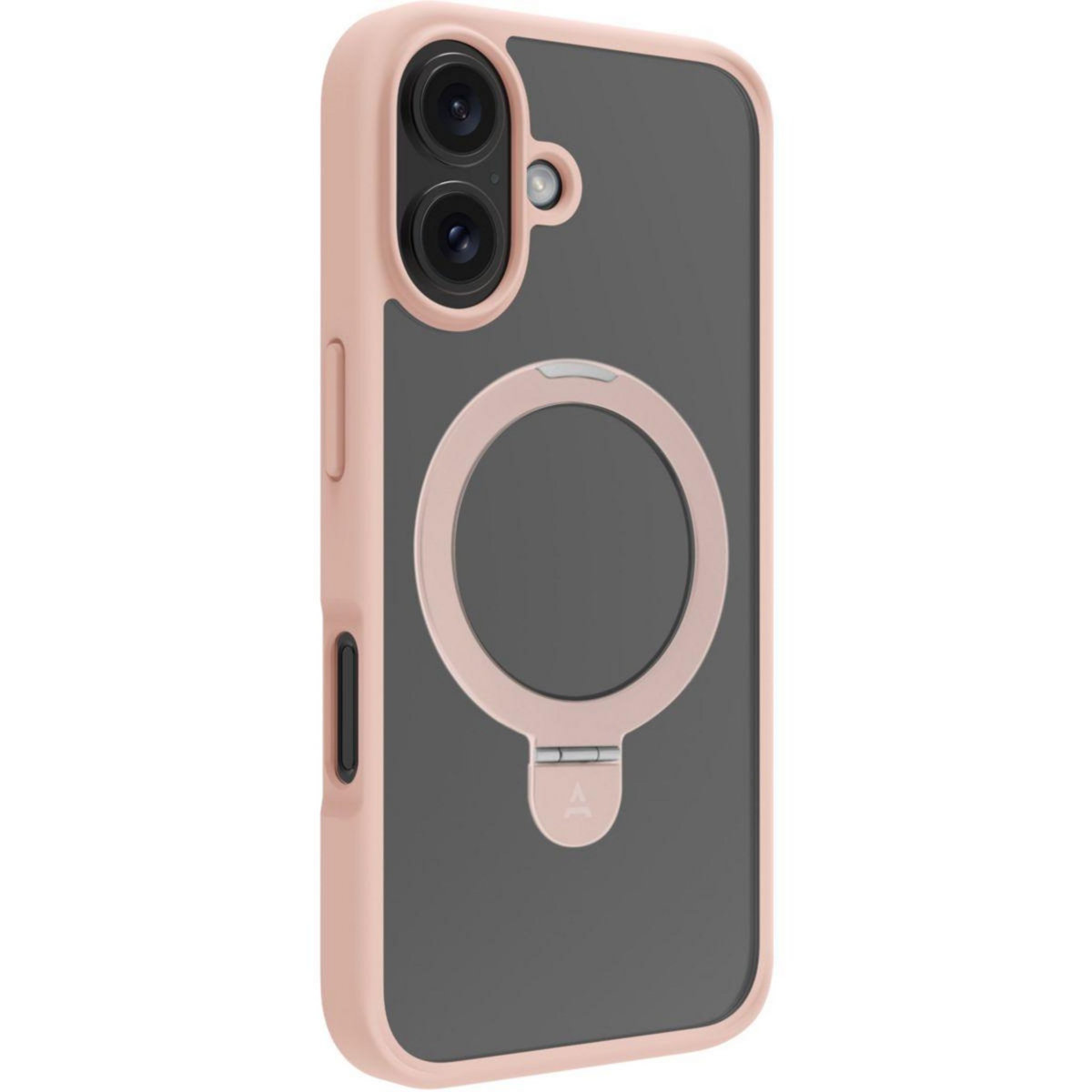 ADEQWAT Coque iPhone 16 magnétique Rose avec support