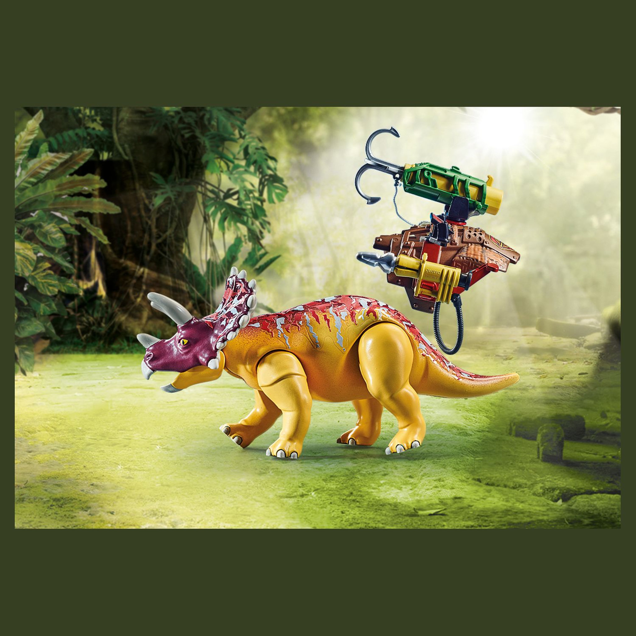 Voir la diapositive 5 : PLAYMOBIL 71262 Triceratops et soldats 