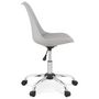 Voir la diapositive 3 : Paris Prix Chaise de Bureau Design  Amidon  81cm Gris