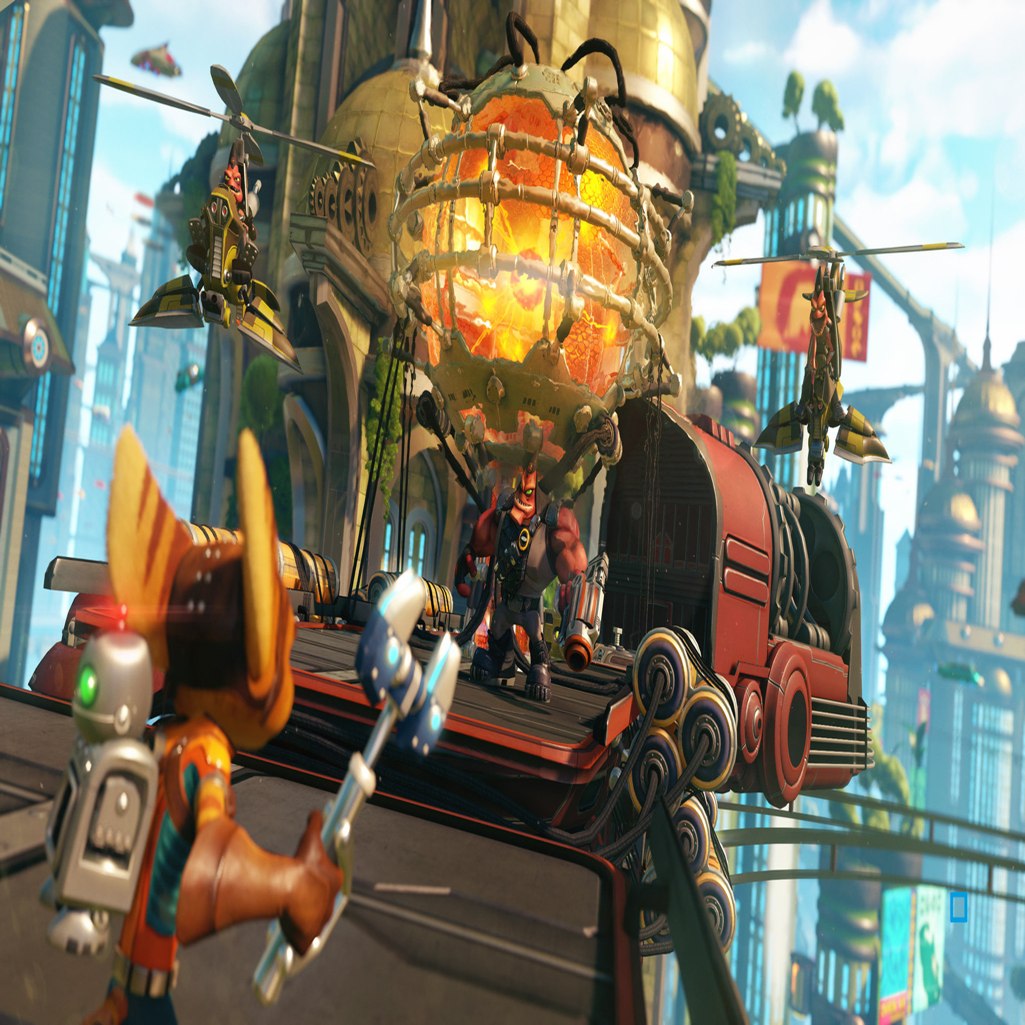 Voir la diapositive 3 : SONY Ratchet & Clank Playstation hits PS4