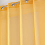 Voir la diapositive 2 : Paris Prix Rideau Voilage à Œillets  Sandra  140x180cm Jaune