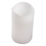 Paris Prix Bougie Pilier LED  Jasper  15cm Blanc