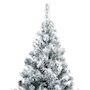 Voir la diapositive 3 : VIDAXL Sapin de Noël artificiel avec neige floquee vert 210 cm PVC
