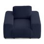 Voir la diapositive 5 : LISA DESIGN Garance - fauteuil en velours côtelé grosses côtes