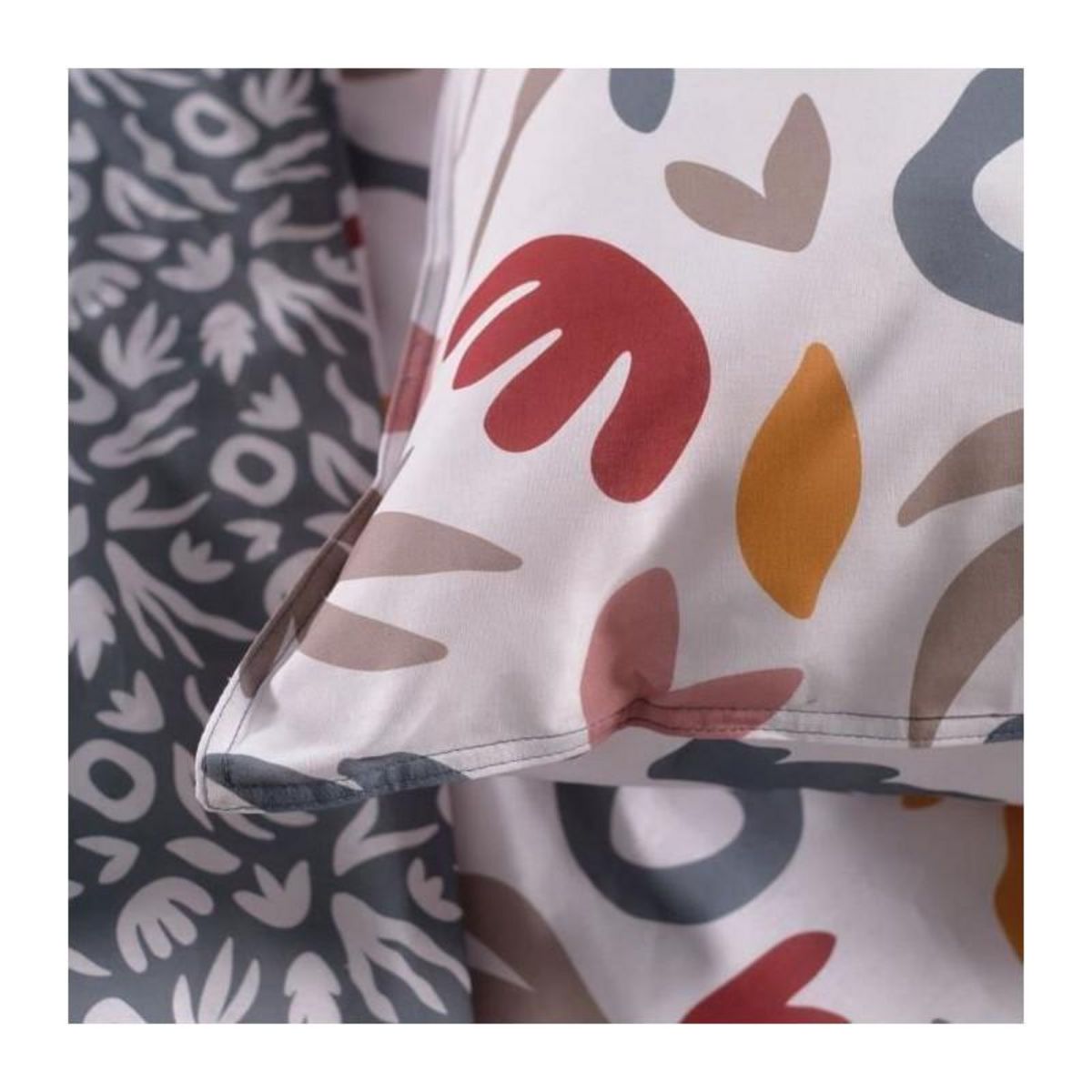 Today Parure de lit - TODAY - Sunshine - 121200 - 1 personne - 140x200 cm - Coton - Imprimé 13.7