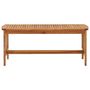 Voir la diapositive 2 : VIDAXL Table basse 102x50x43 cm Bois d'acacia solide