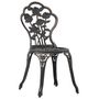 Voir la diapositive 2 : VIDAXL Chaises de bistro lot de 2 Bronze Aluminium coule