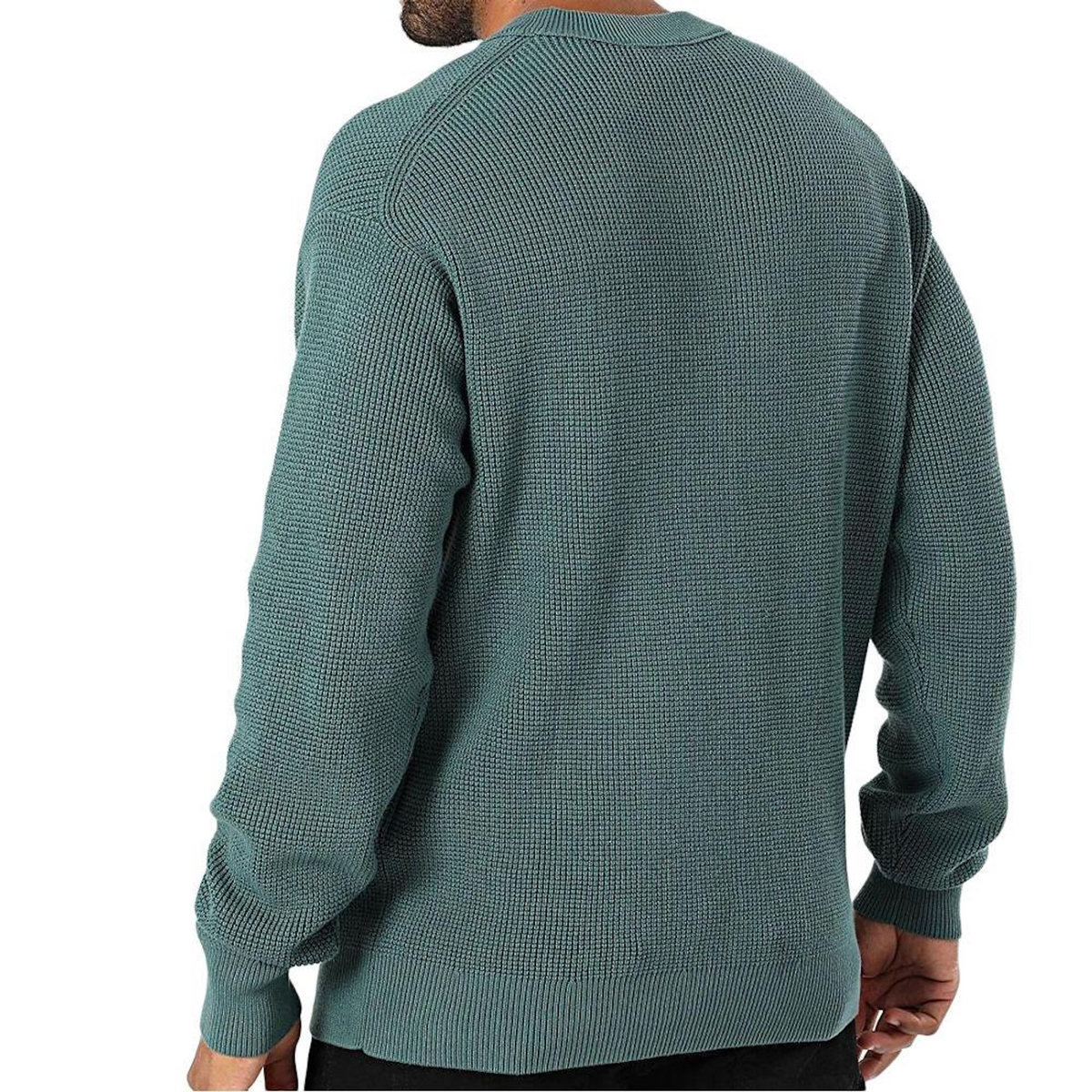 CALVIN KLEIN JEANS Pull Vert Foret Homme Calvin Klein Jeans Waffle