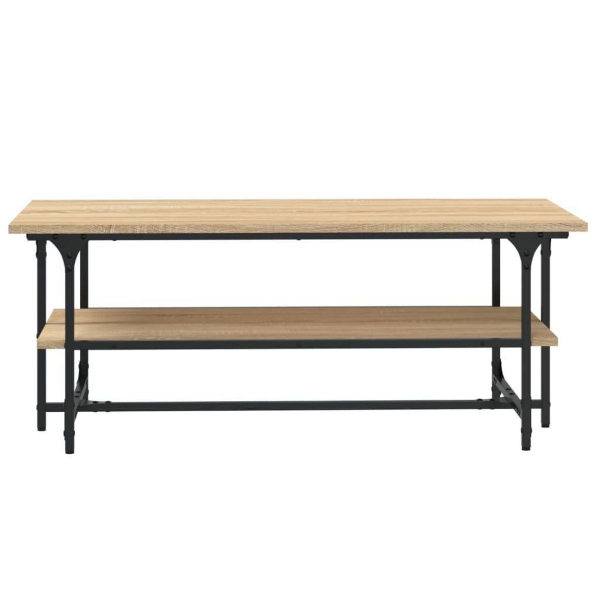 VIDAXL Table basse Chene sonoma 100x50x40 cm Bois d'ingenierie
