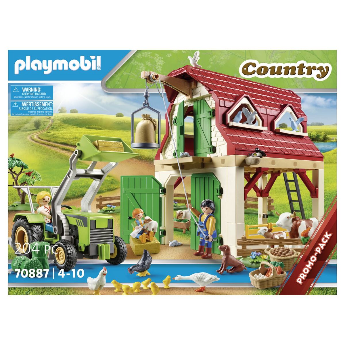 PLAYMOBIL Country 70887 - Ferme avec animaux