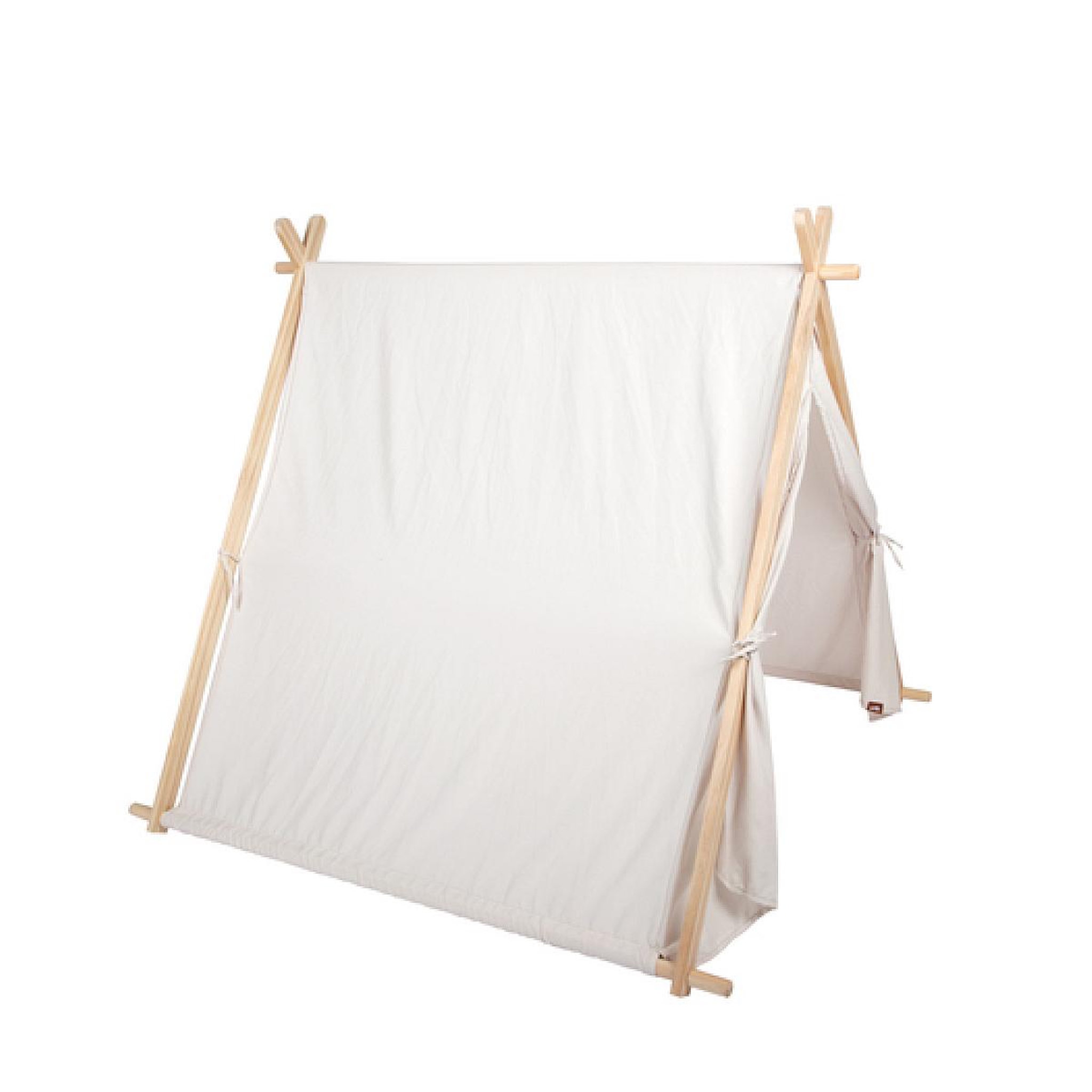 Voir la diapositive 3 : SMALLFOOT Tente de jeu d interieur pour enfants en bois et en tissu
