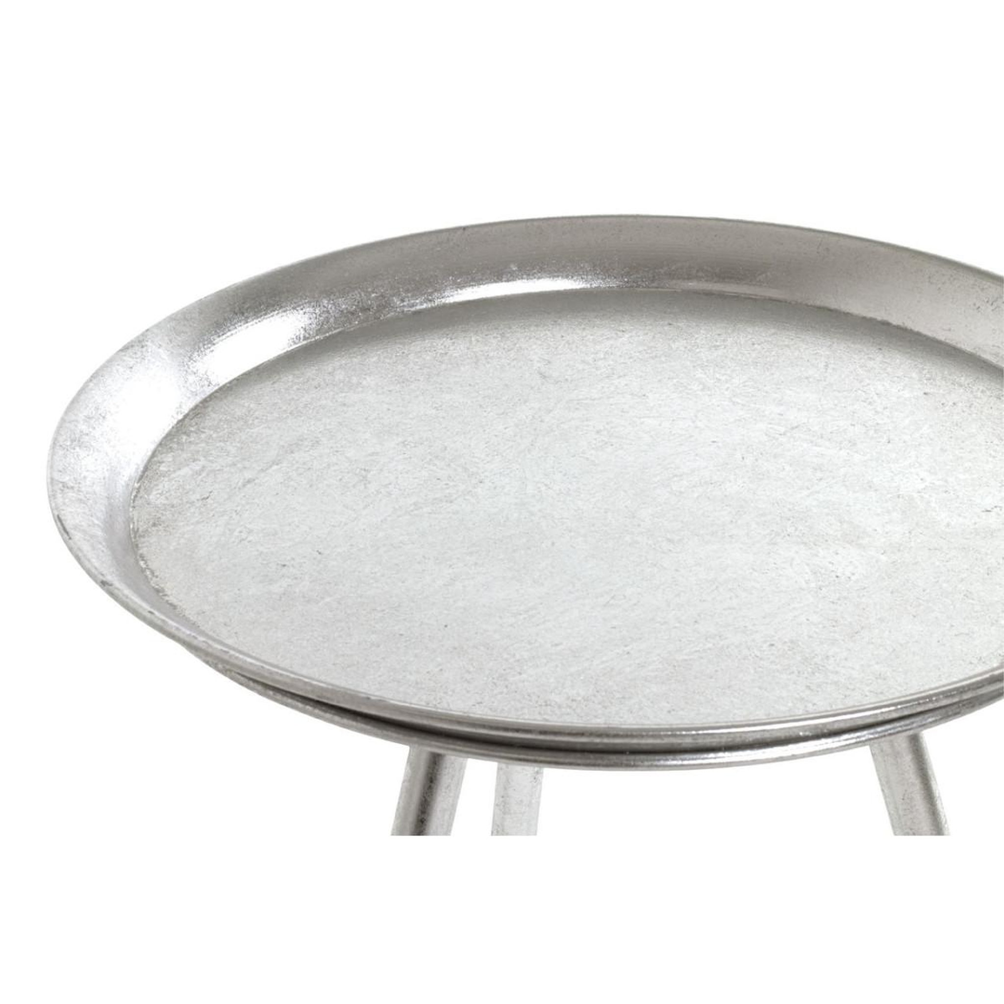 Voir la diapositive 2 : Paris Prix Table d'appoint design  matalo  47cm argent