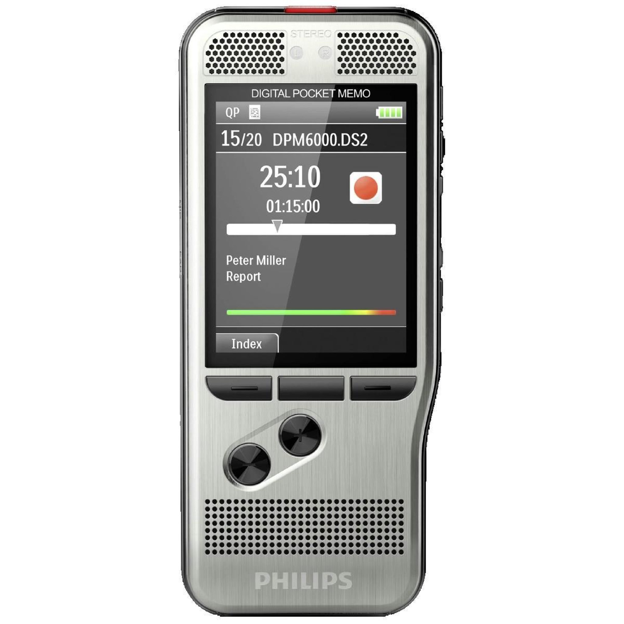 Philips Dictaphone Philips Digital Pocket Memo DPM6000 - enregistreur vocal professionnel