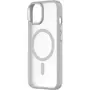 Qdos Coque bumper Iphone 15 Hybrid soft SNAP MagSafe blanc