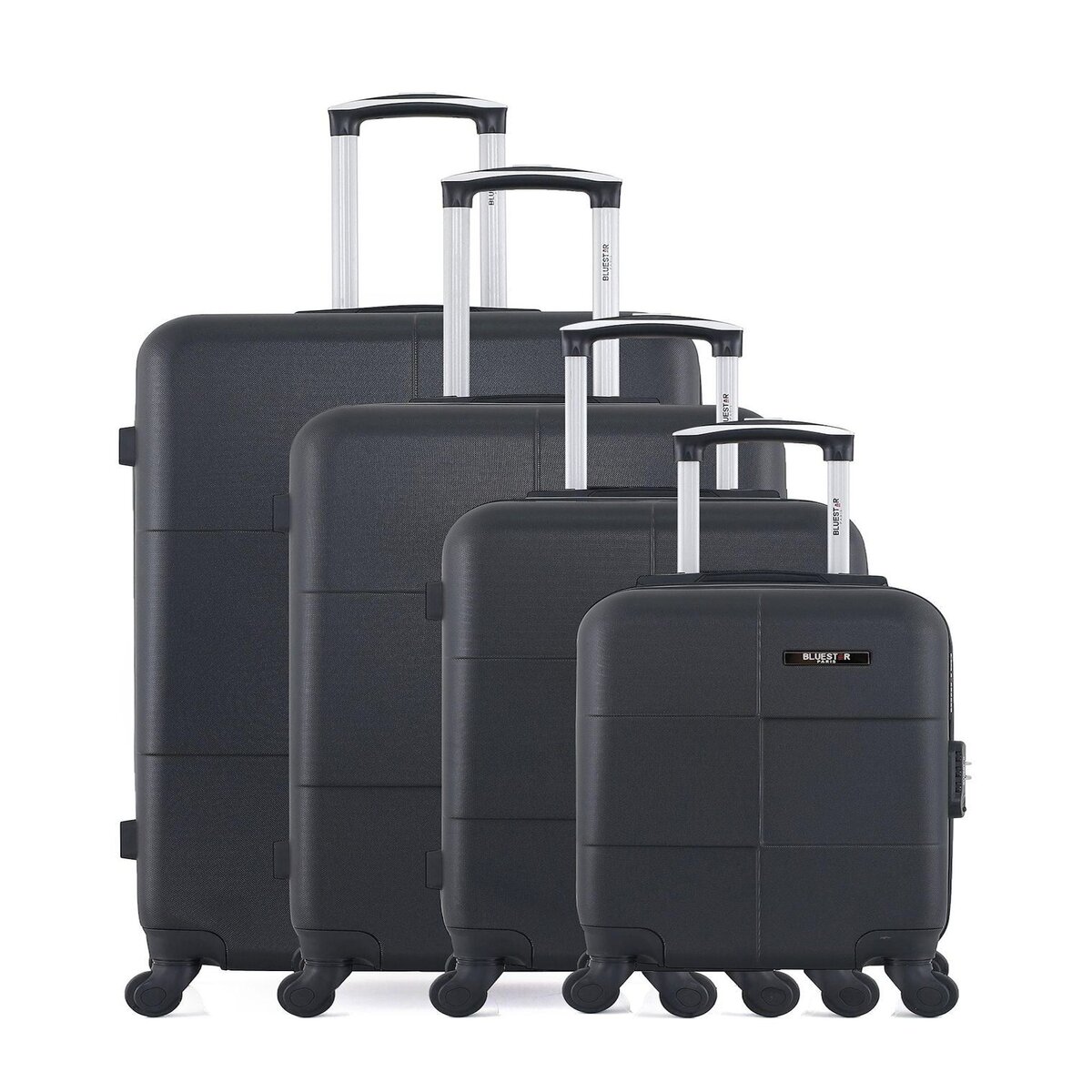 BLUESTAR BLUESTAR - Set de 4 Valises MIAMI-M 75 cm 4 Roues