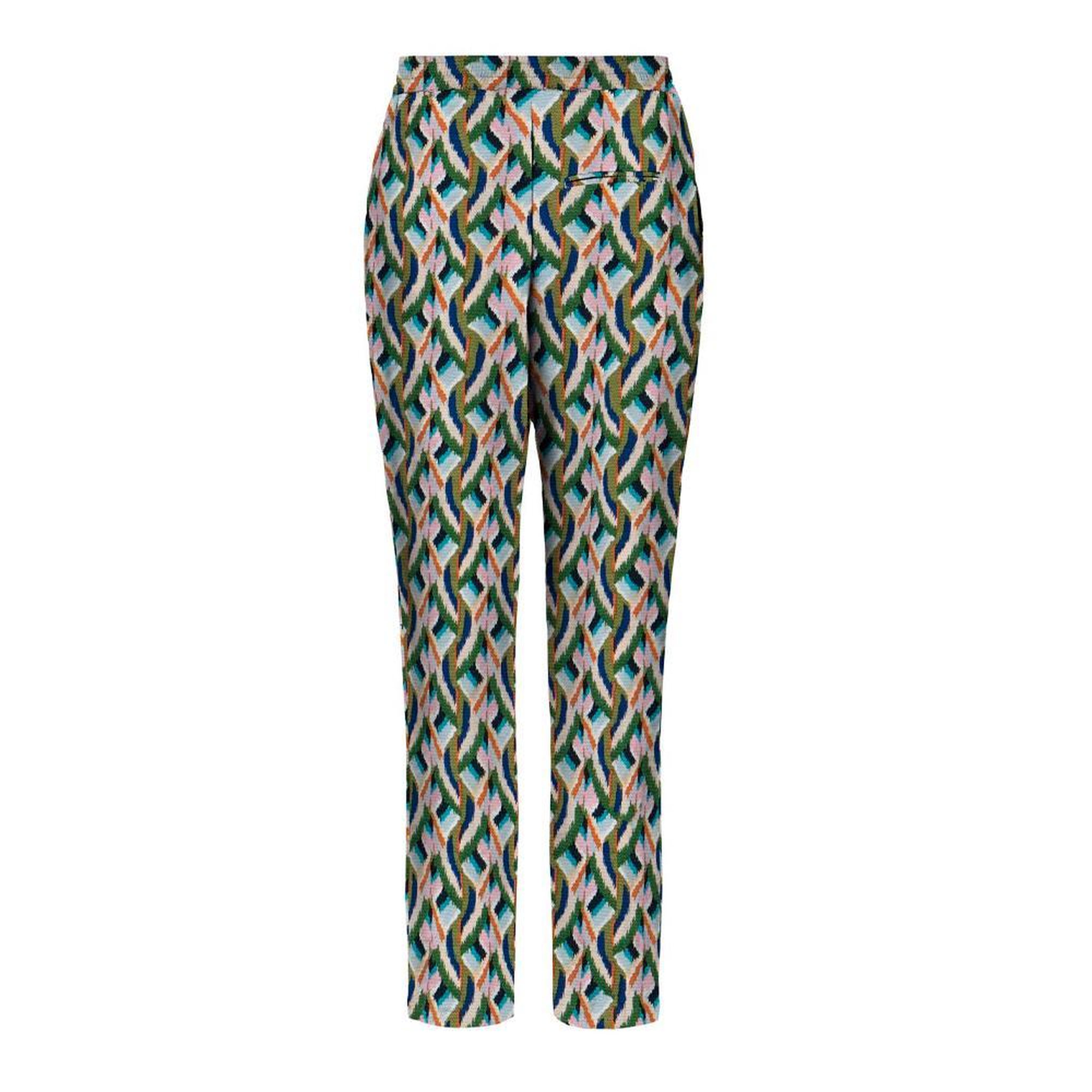 Voir la diapositive 2 : Only Pantalon /Bleu à Motifs Femme Only