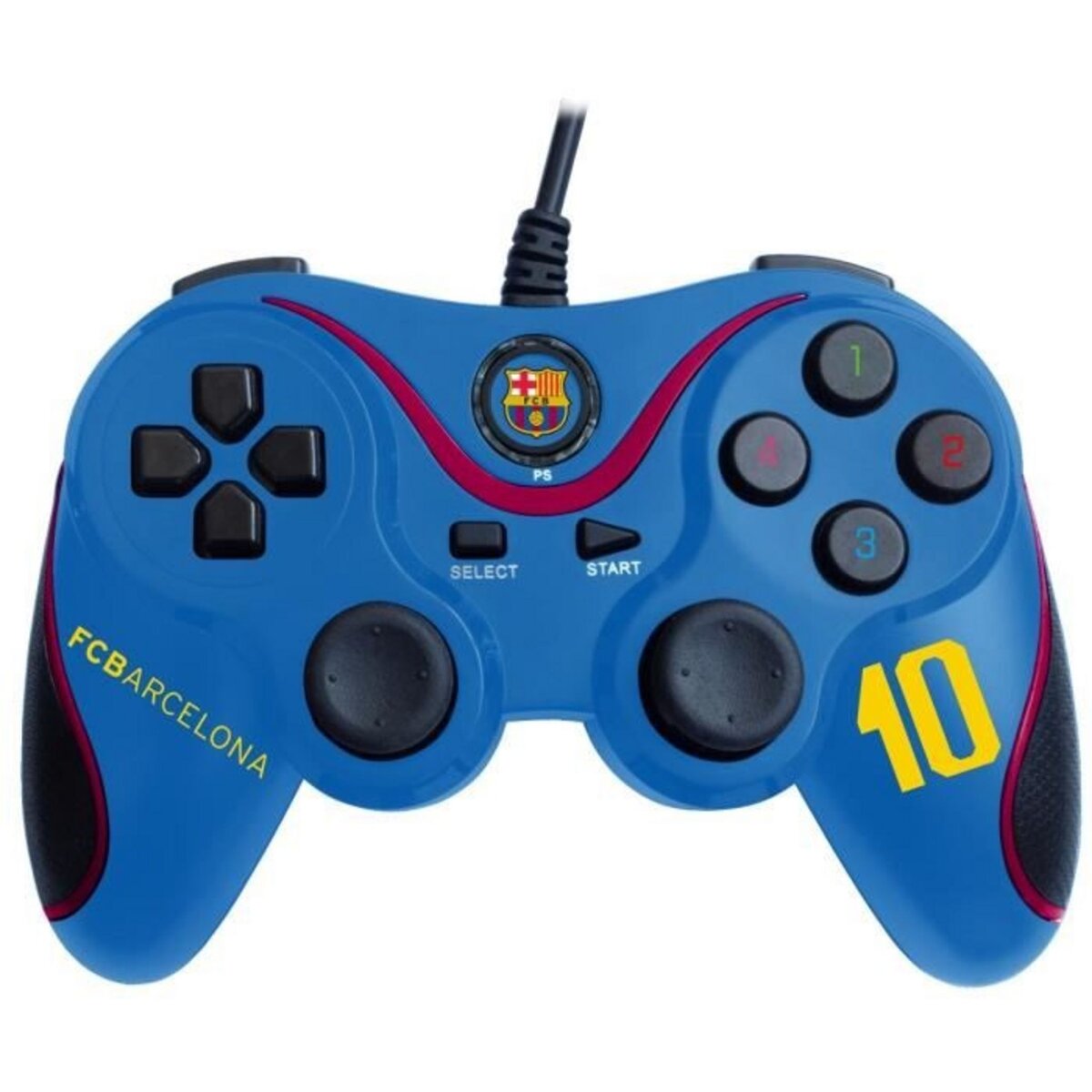SUBSONIC Manette filaire PS3 - FCB