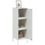 Voir la diapositive 5 : VIDAXL Buffet haut blanc 36x39x113 cm acier