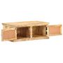 Voir la diapositive 2 : VIDAXL Table basse 90x50x35 cm Bois de manguier et canne naturelle
