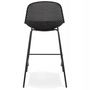 Voir la diapositive 5 : Paris Prix Tabouret de Bar Design  Braddock  96cm Noir