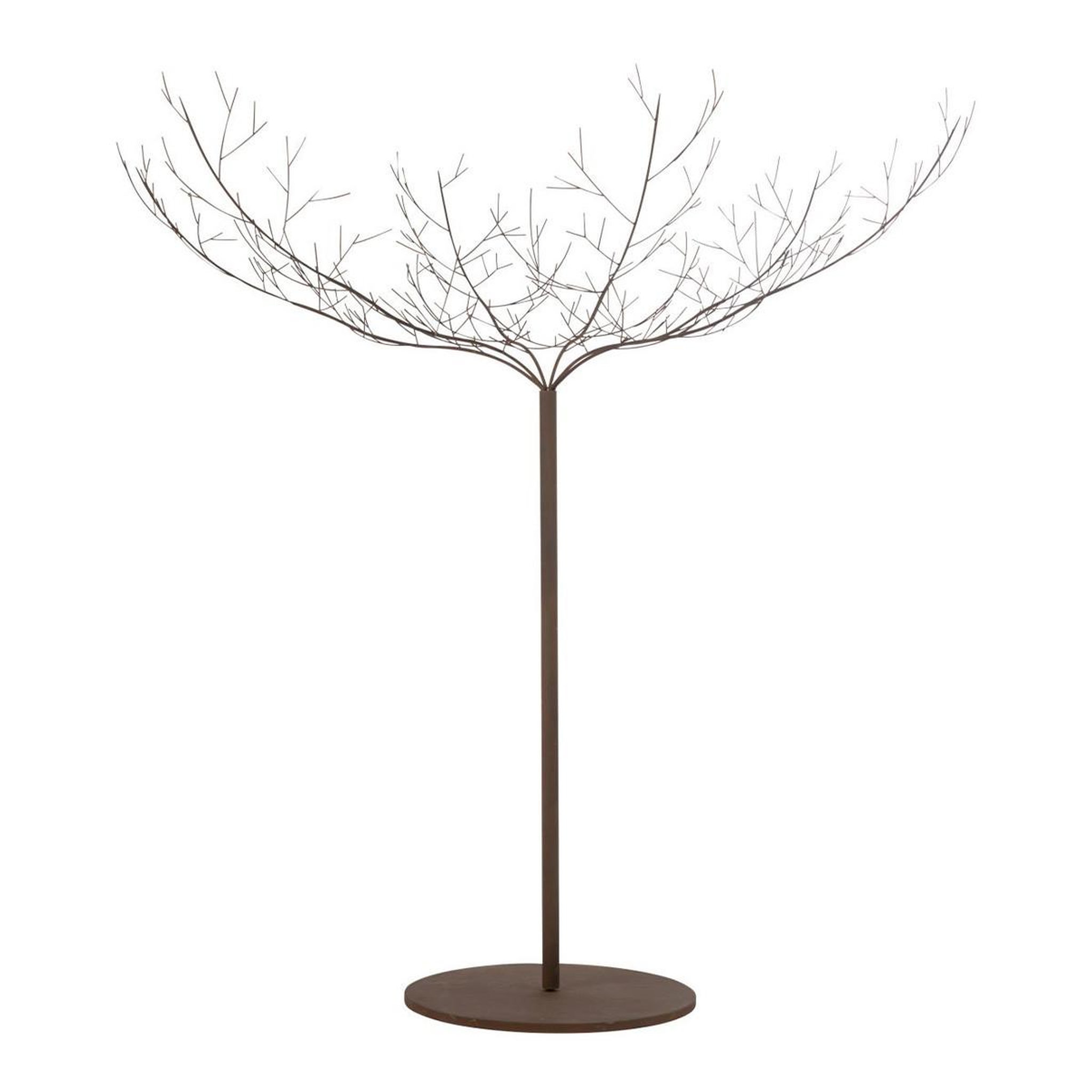 J-LINE Arbre déco en métal  maynard  250cm marron