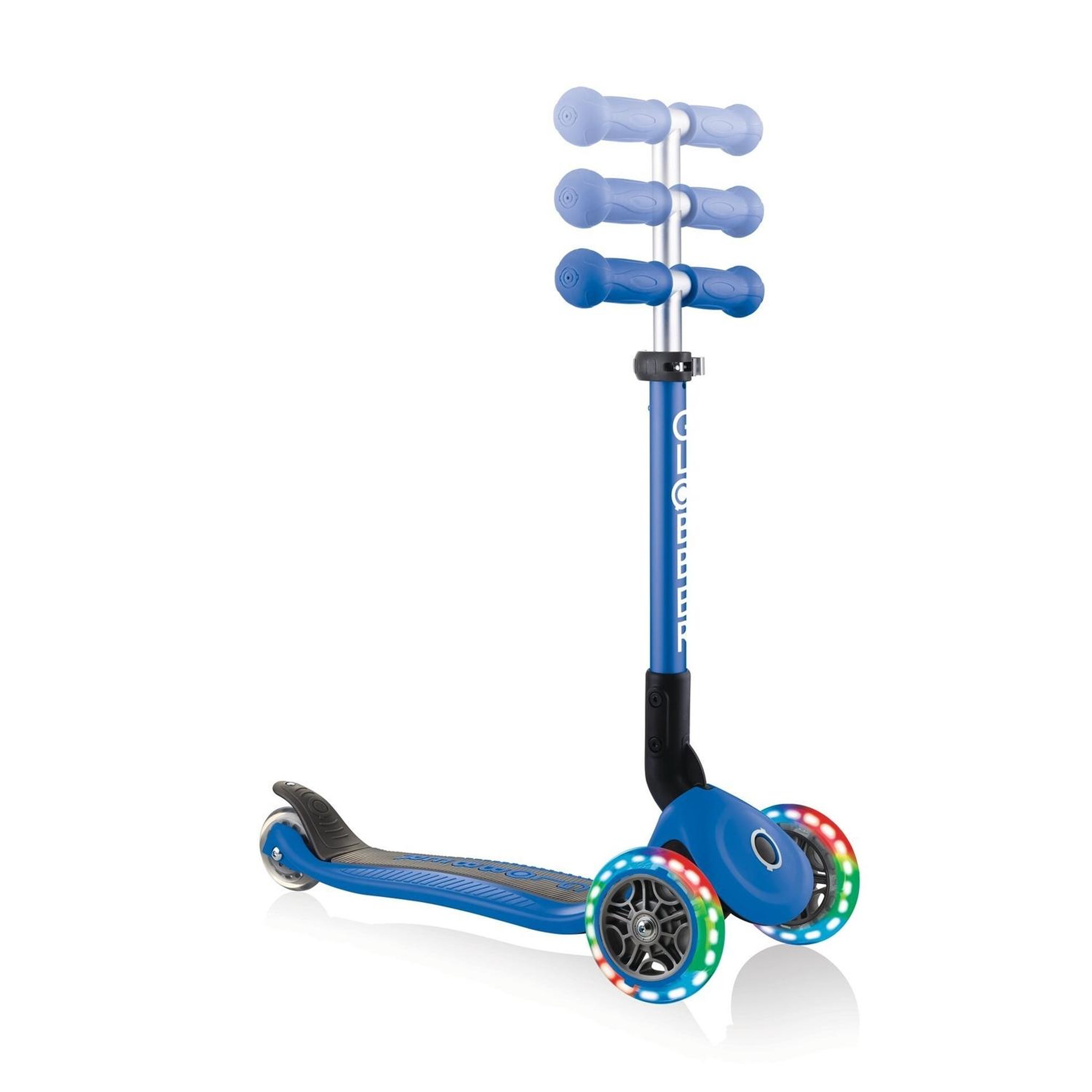 AUTHENTIC SPORTS Globber Junior Pliable avec lumières bleu