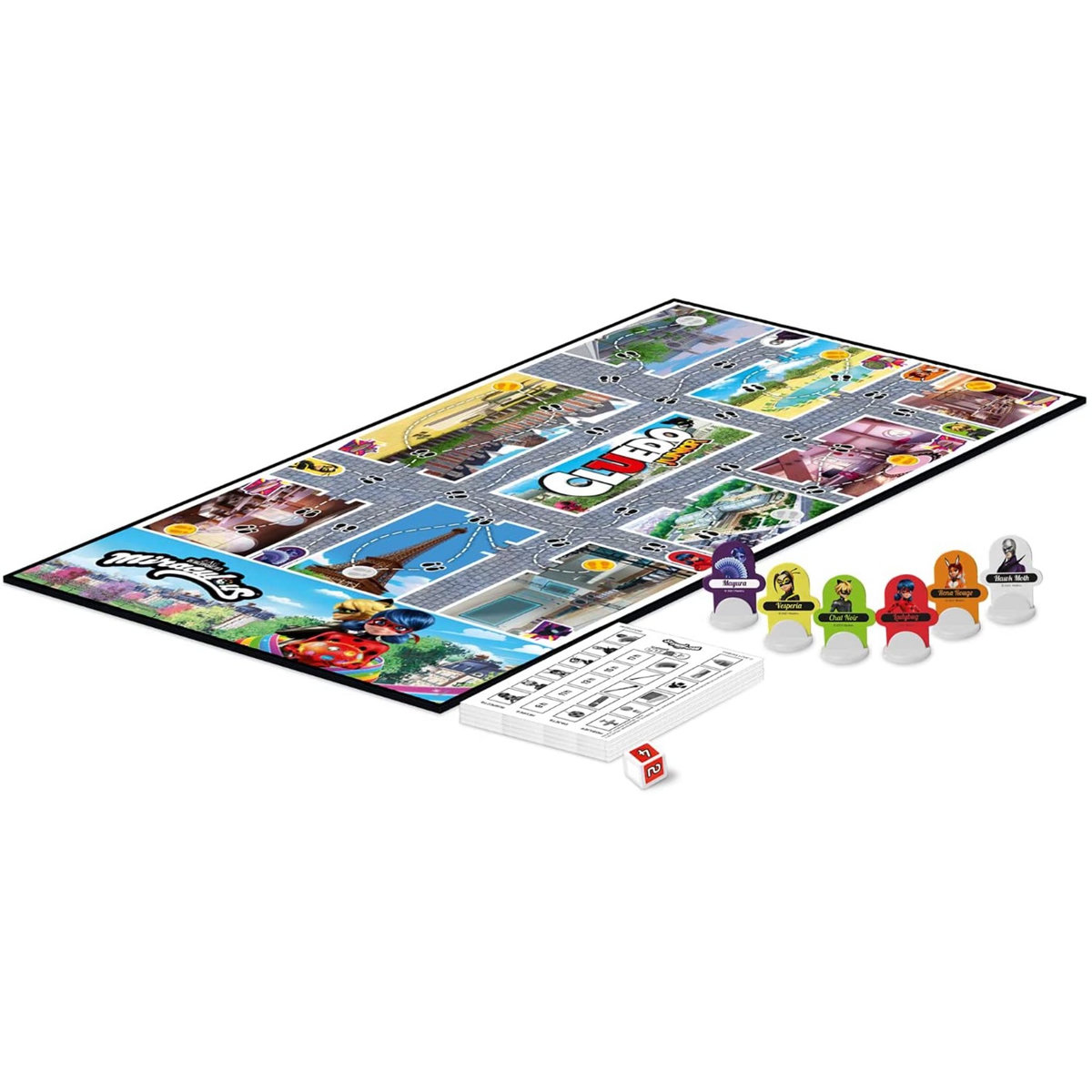  WINNING MOVES Cluedo junior Miraculous