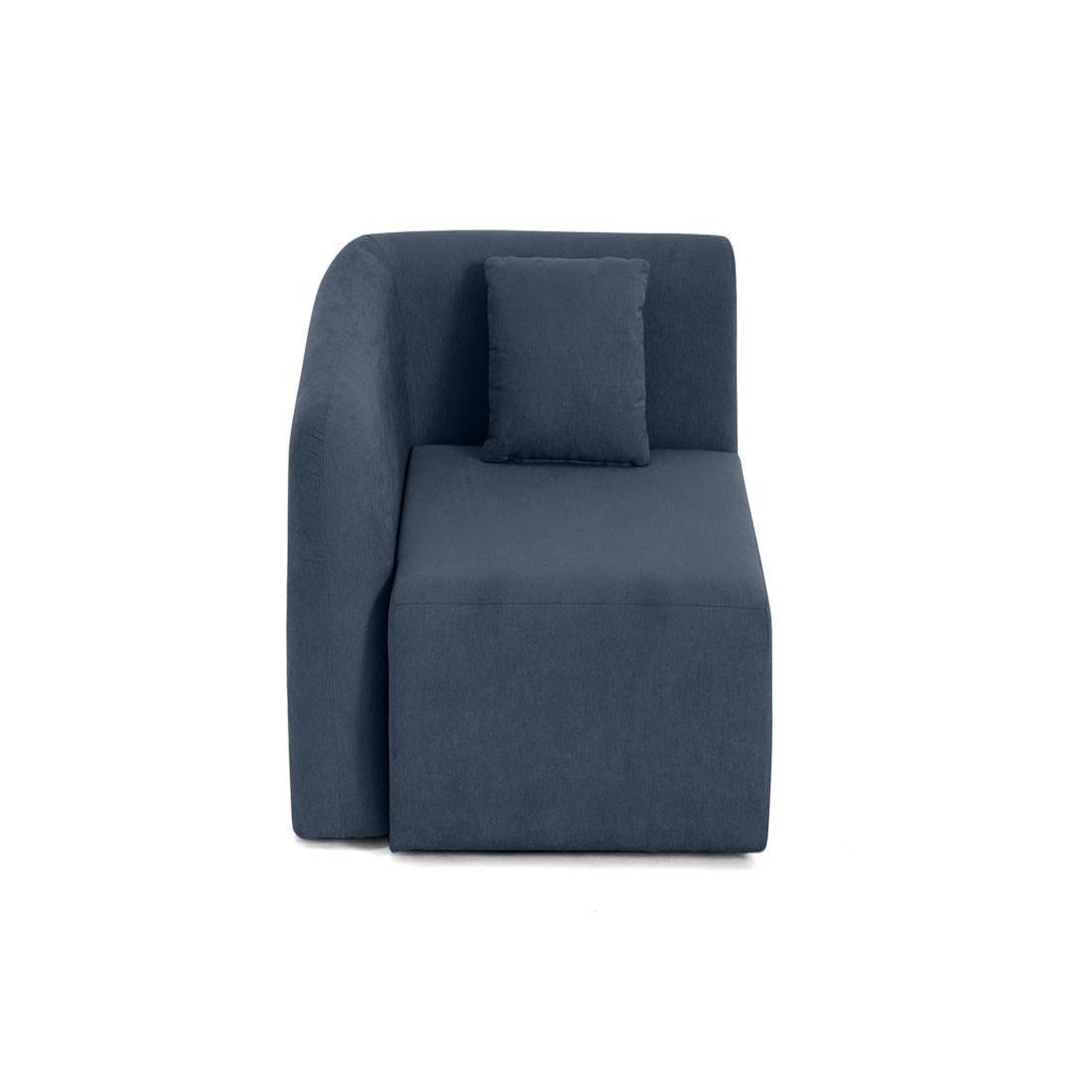 Voir la diapositive 6 : LISA DESIGN Ikare - module d'assise d'angle gauche - en tissu