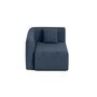 Voir la diapositive 6 : LISA DESIGN Ikare - module d'assise d'angle gauche - en tissu