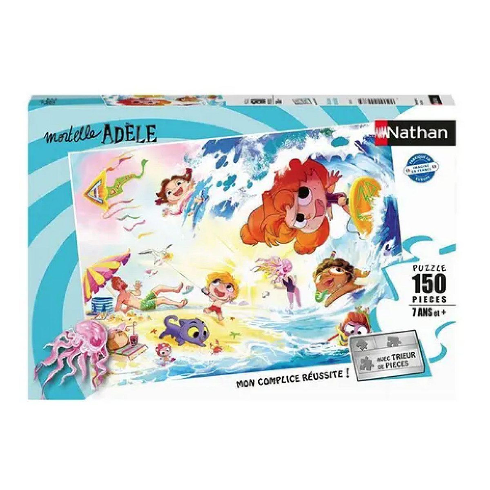 Nathan Puzzle 150 pieces - une journee sensageniale - mortelle adele