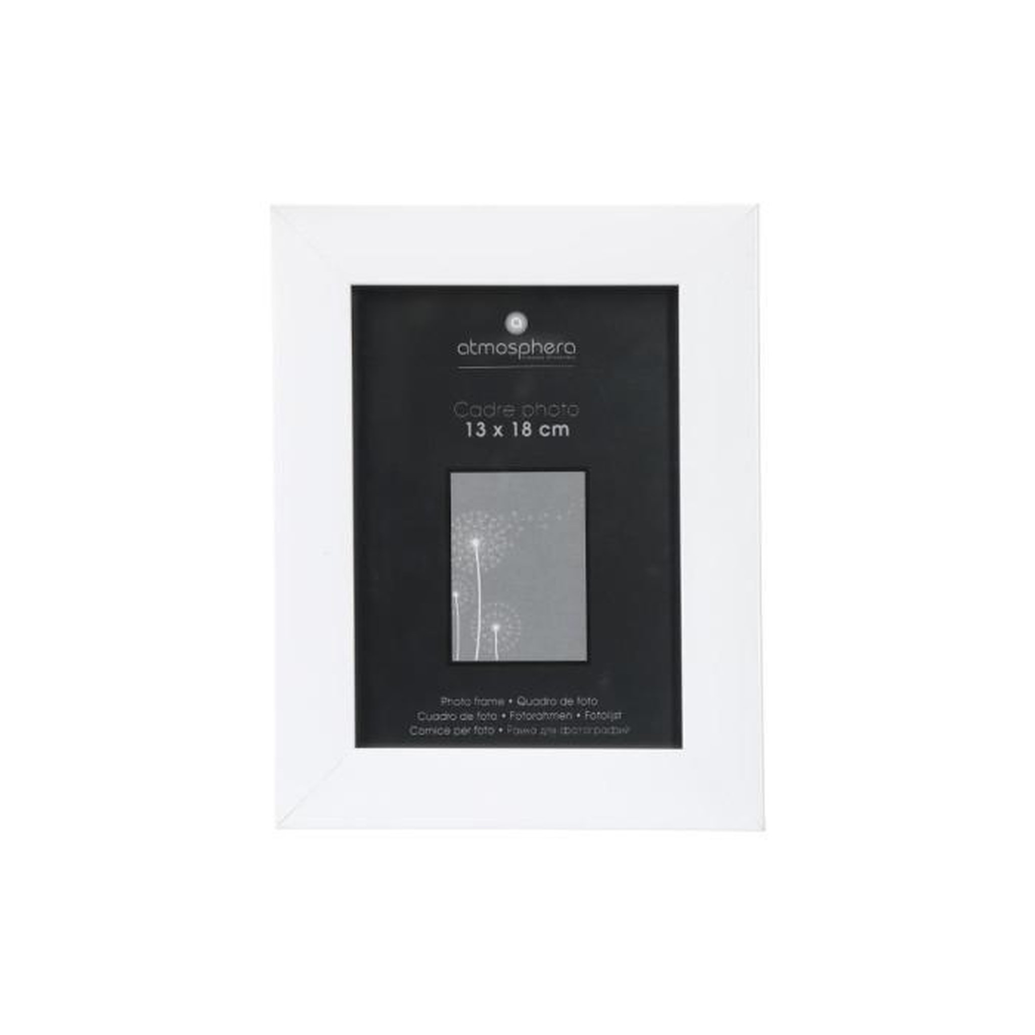 Voir la diapositive 3 : ATMOSPHERA Cadre Photo  Classique  13x18cm Blanc