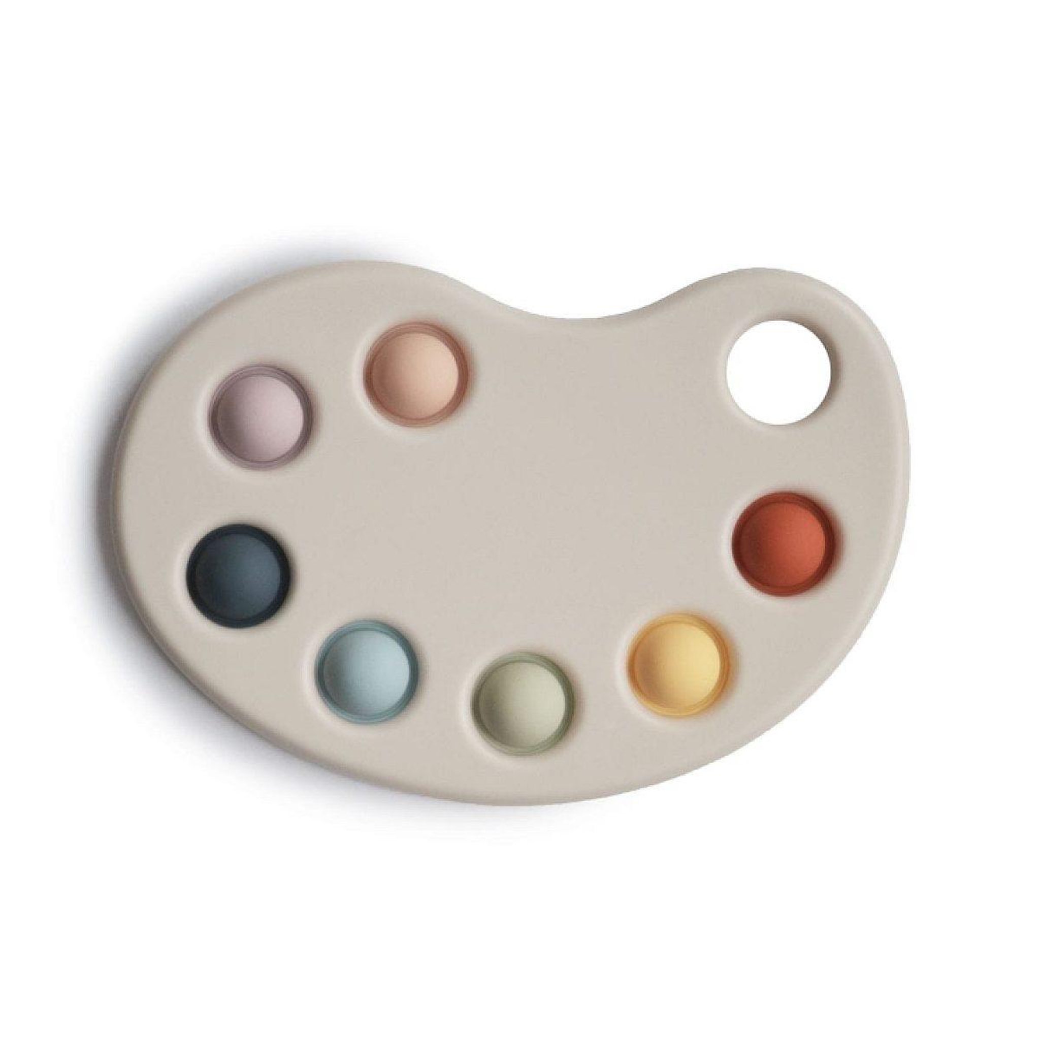 MUSHIE Press toy - palette de peinture pop