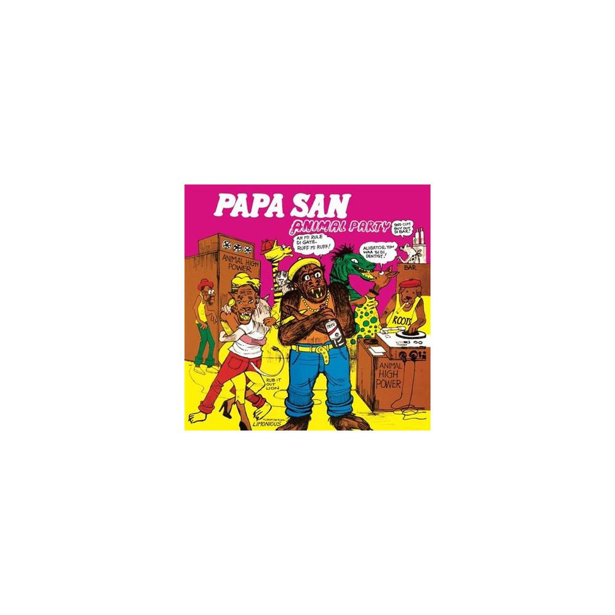 Vinyle 33t édition limitée papa san animal party 180 g gatefold