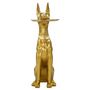 Voir la diapositive 2 : Paris Prix Vide-Poche Statue Chien  Muscle  91cm Or
