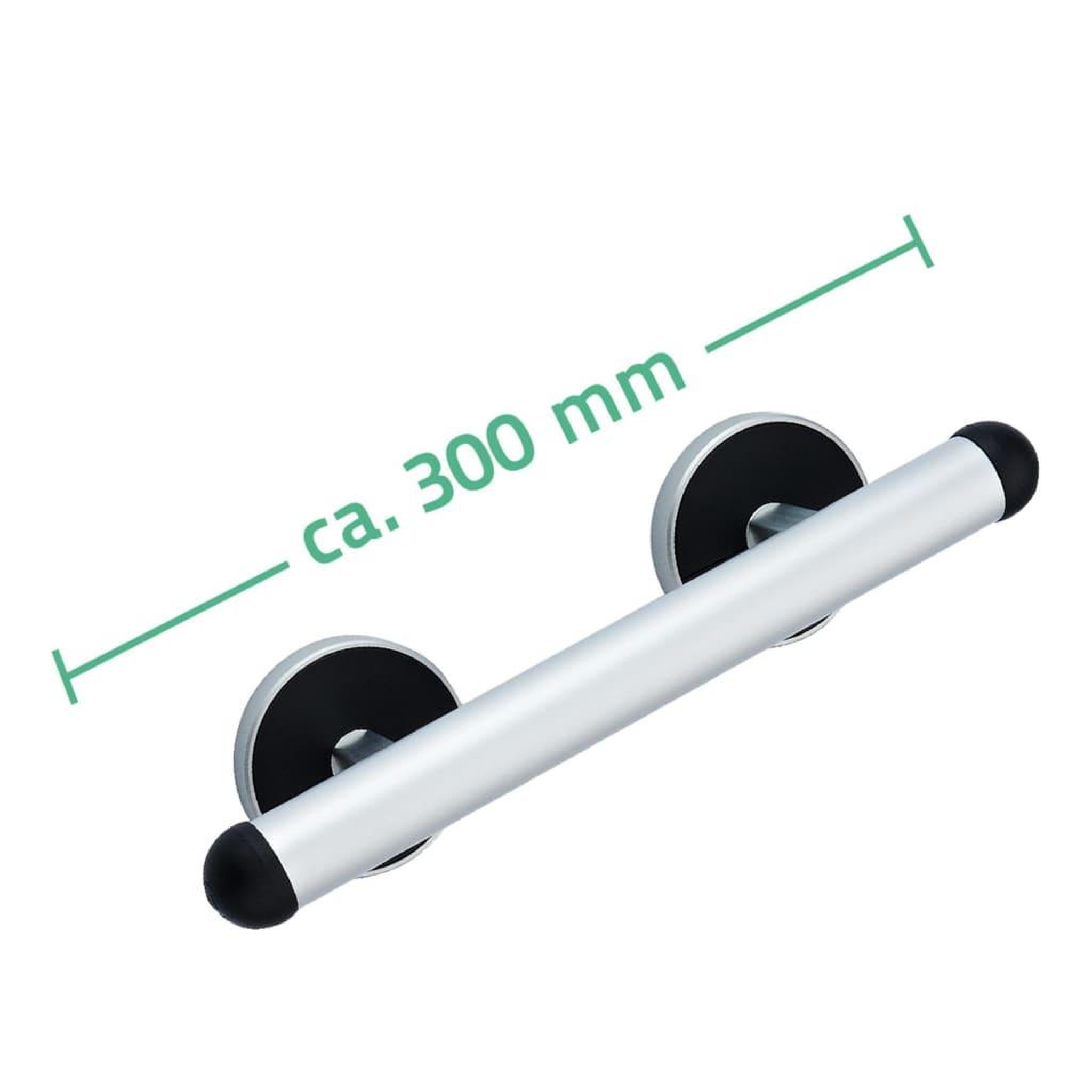 Voir la diapositive 5 : RIDDER RIDDER Barre d'appui de securite Premium 30cm Aluminium Chrome et noir