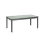 Jardiline Table de jardin Milos extensible en aluminium pour 8/10 personnes