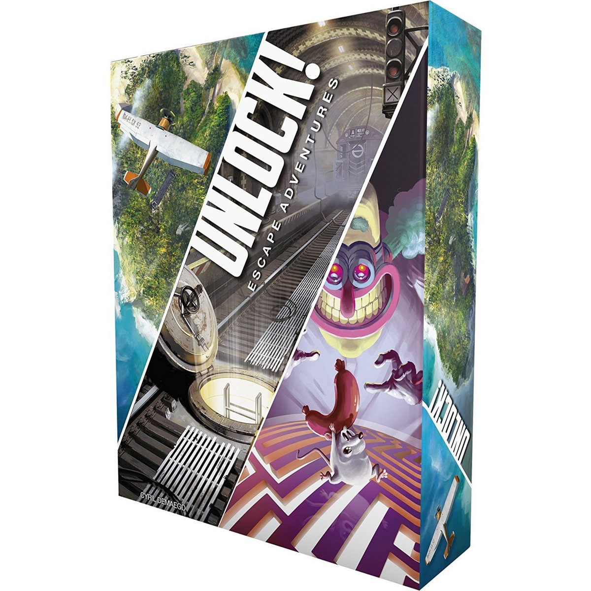 ASMODEE ASM Jeu UNLOCK ! Escape adventures