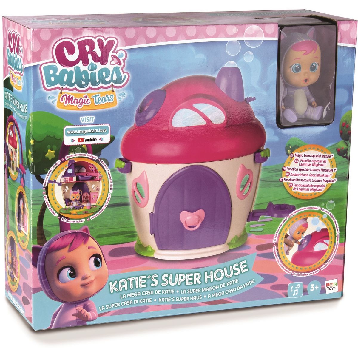 IMC TOYS Cry babies - La super maison de Katie