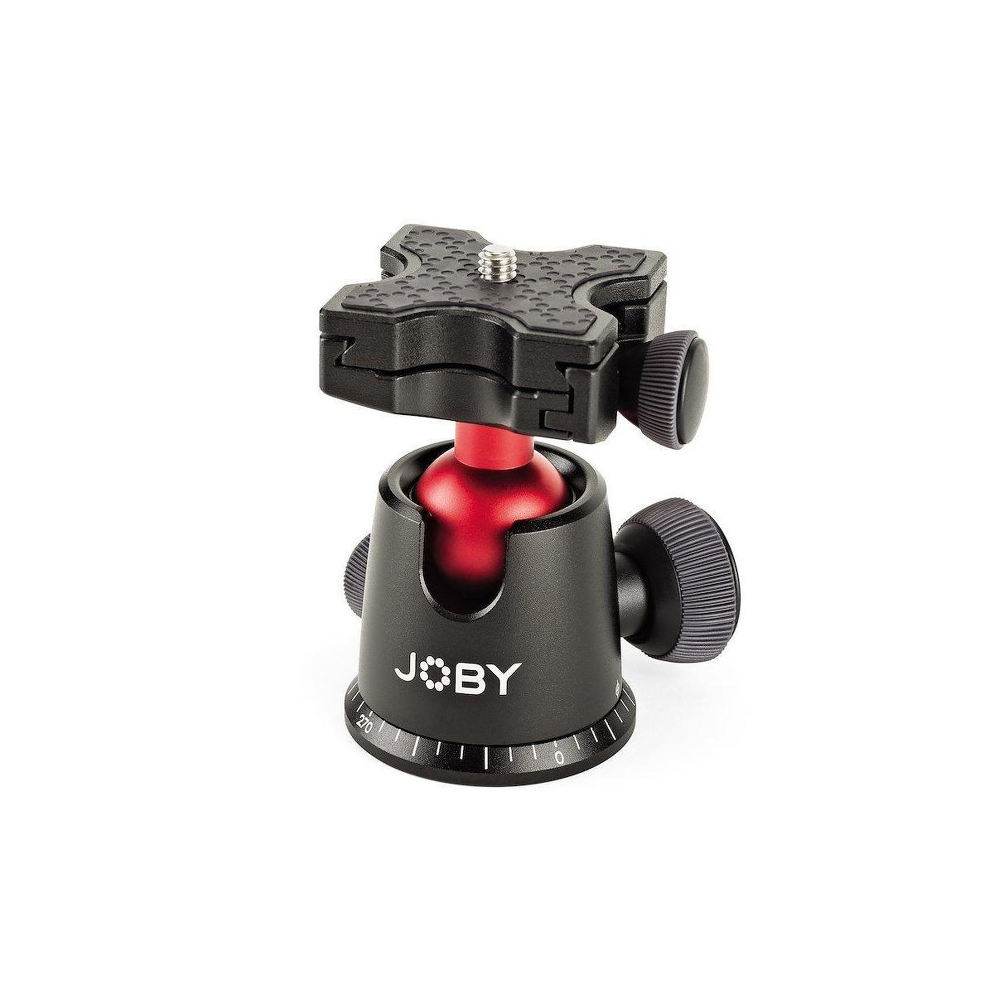 Voir la diapositive 2 : Joby Joby ballhead 5k tête de trépieds noir, rouge acrylonitrile-butadiène-styrène (abs), aluminium, acier inoxydable, acier, élastomère thermoplastique (tpe) 1/4  balle