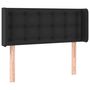 Voir la diapositive 2 : VIDAXL Tete de lit avec oreilles Noir 83x16x78/88 cm Similicuir