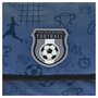 Cartable 33 cm motif Football bleu