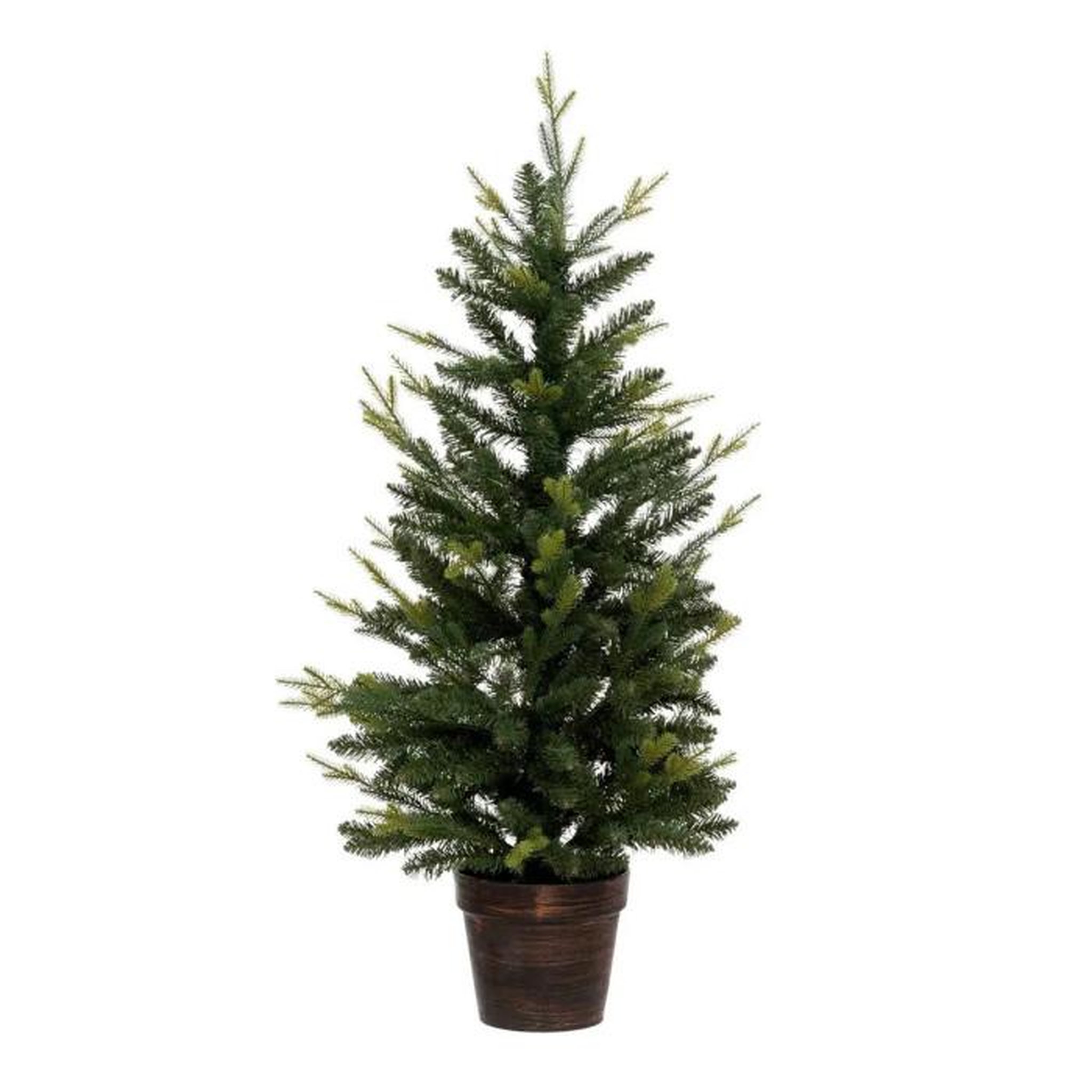 FEERIC LIGHT & CHRISTMAS Sapin de Noël Artificiel en Pot  Helsinki  104cm Vert