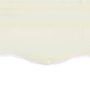 Voir la diapositive 5 : VIDAXL Tissu de remplacement pour auvent Creme 5x3,5 m