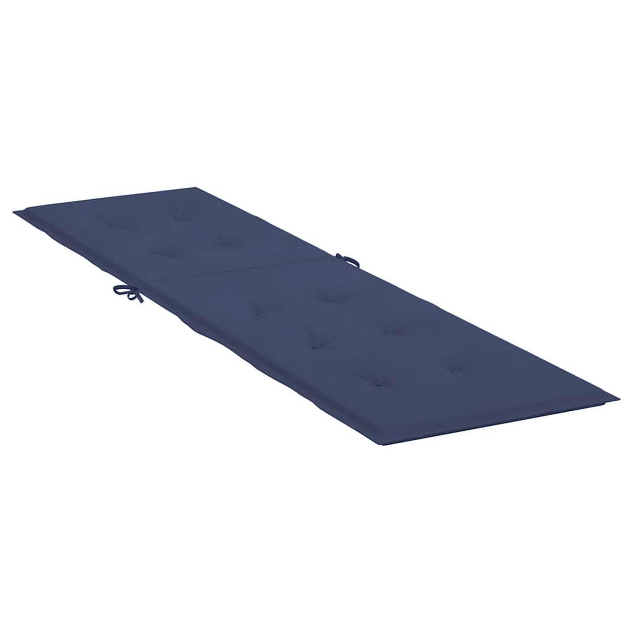 Voir la diapositive 4 : VIDAXL Coussin de chaise de terrasse bleu marine tissu oxford